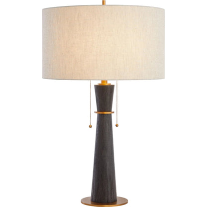 Wright Table Lamp by Cyan Design in black, brass. Made from unique in a modern style.