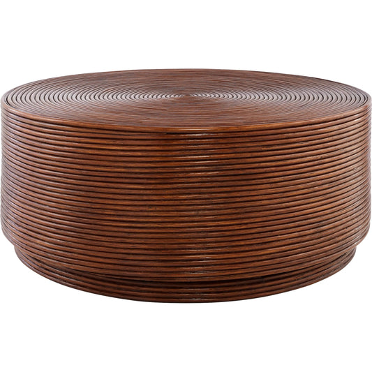 Papeete Cocktail Table by Cyan Design in brown. Made from unique in a modern style.