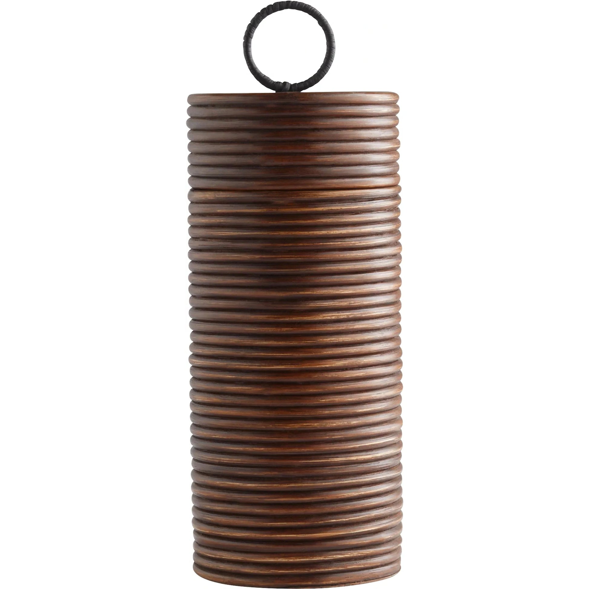 Papeete Canister by Cyan Design in brown. Made from unique in a modern style.