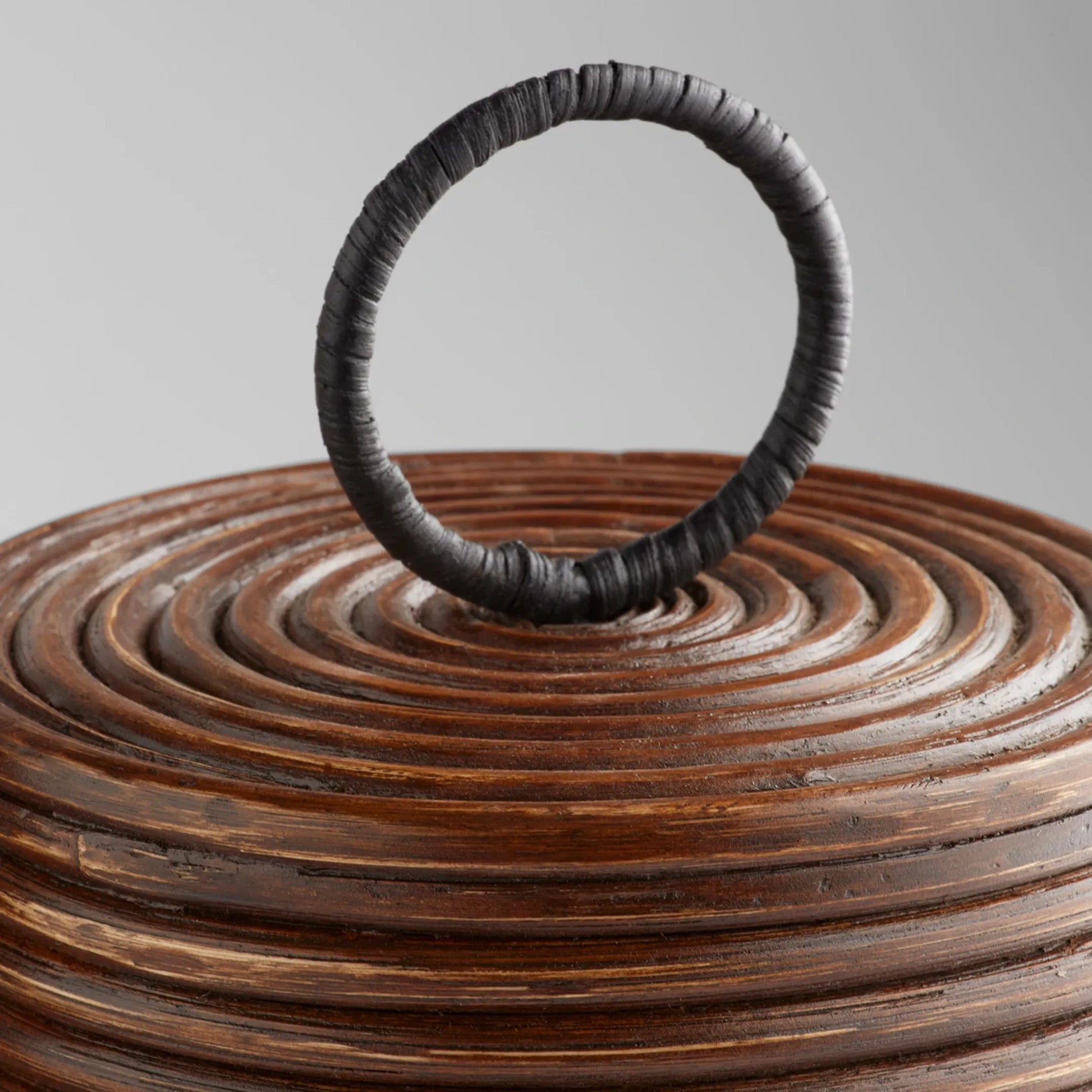 Papeete Canister by Cyan Design in brown. Made from unique in a modern style.