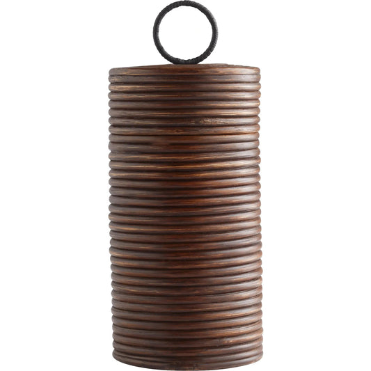 Papeete Canister by Cyan Design in brown. Made from unique in a modern style.