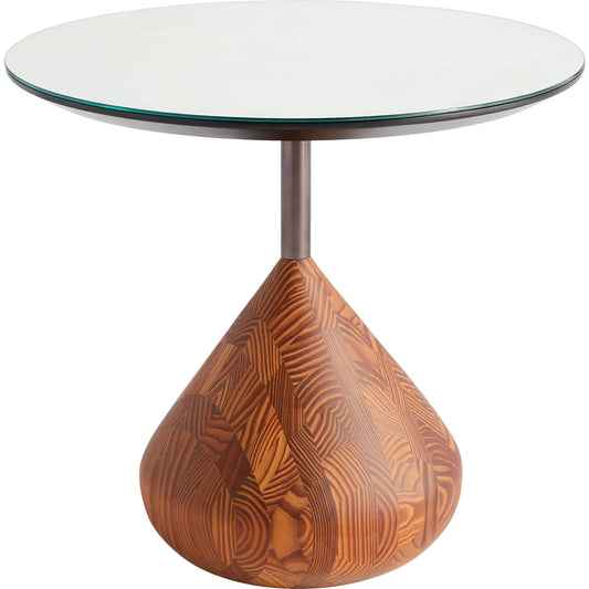 Santorini Side Table by Cyan Design in natural. Made from unique in a unique style.