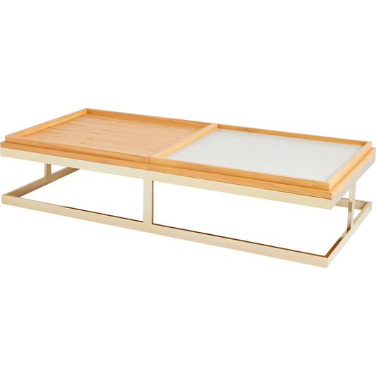 Cosmopolita Coffee Table by Cyan Design in brown. Made from unique in a unique style.