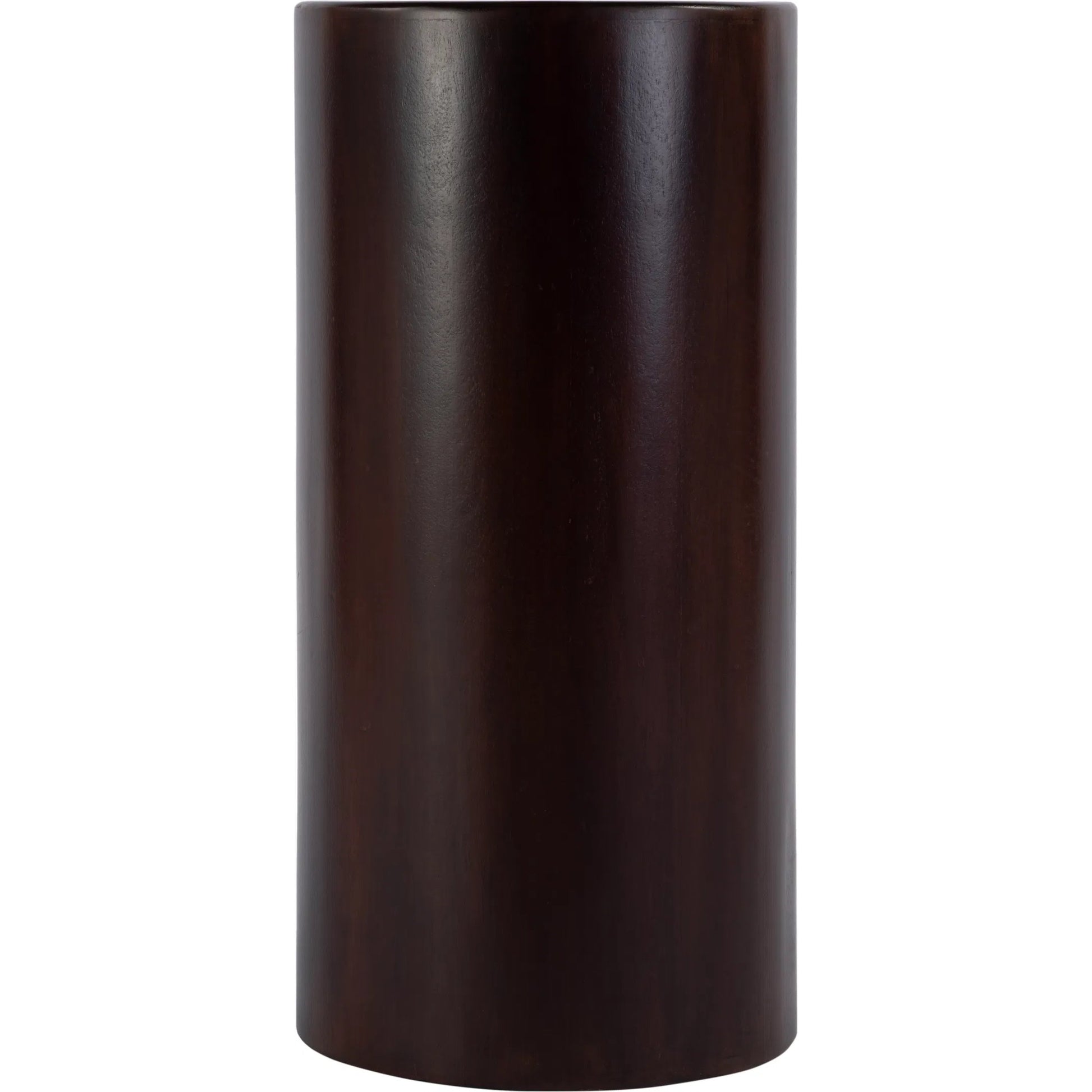 Liam Solid Wood Pedestal Table by Butler Specialty Company in dark brown and artifacts. Made from mango wood solids in a traditional style.