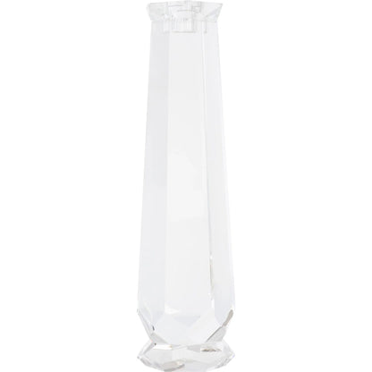 Faceted Candleholder by Cyan Design in clear. Made from crystal in a modern style.