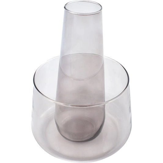 Water Drop Carafe & Bowl by Cyan Design in smoked. Made from unique in a modern style.