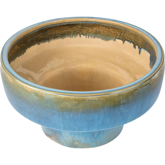 Elevated Bowl Shellish Blue - Tall by Cyan Design in shellish blue. Made from unique in a modern style.