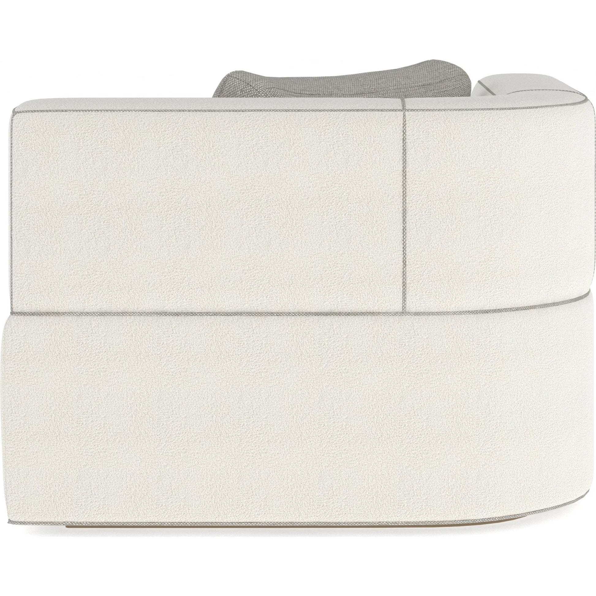 Marbella Chaise by Caracole in lucent bronze metallic paint. Made from unique in a transitional style.