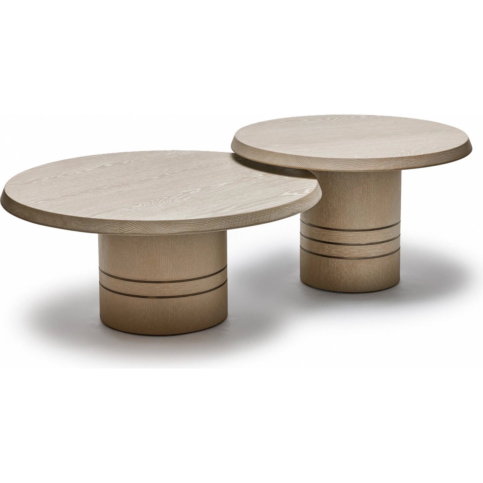 Hunt Bunching Cocktail Tables by Interlude Home. Made from oak, steel in a modern style.