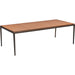 Auburn Cocktail Table by Interlude Home. Made from wood, cast iron, leather in a modern style.
