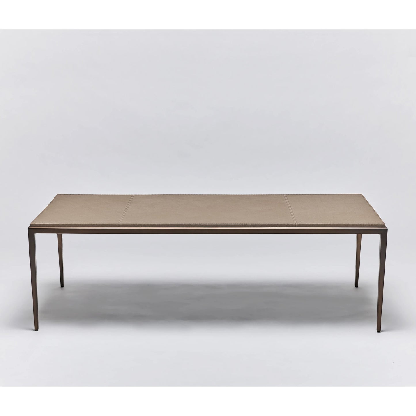 005 SI-2122637 | Additional Silo | Auburn Cocktail Table by Interlude Home. Made from wood, cast iron, leather in a modern style.