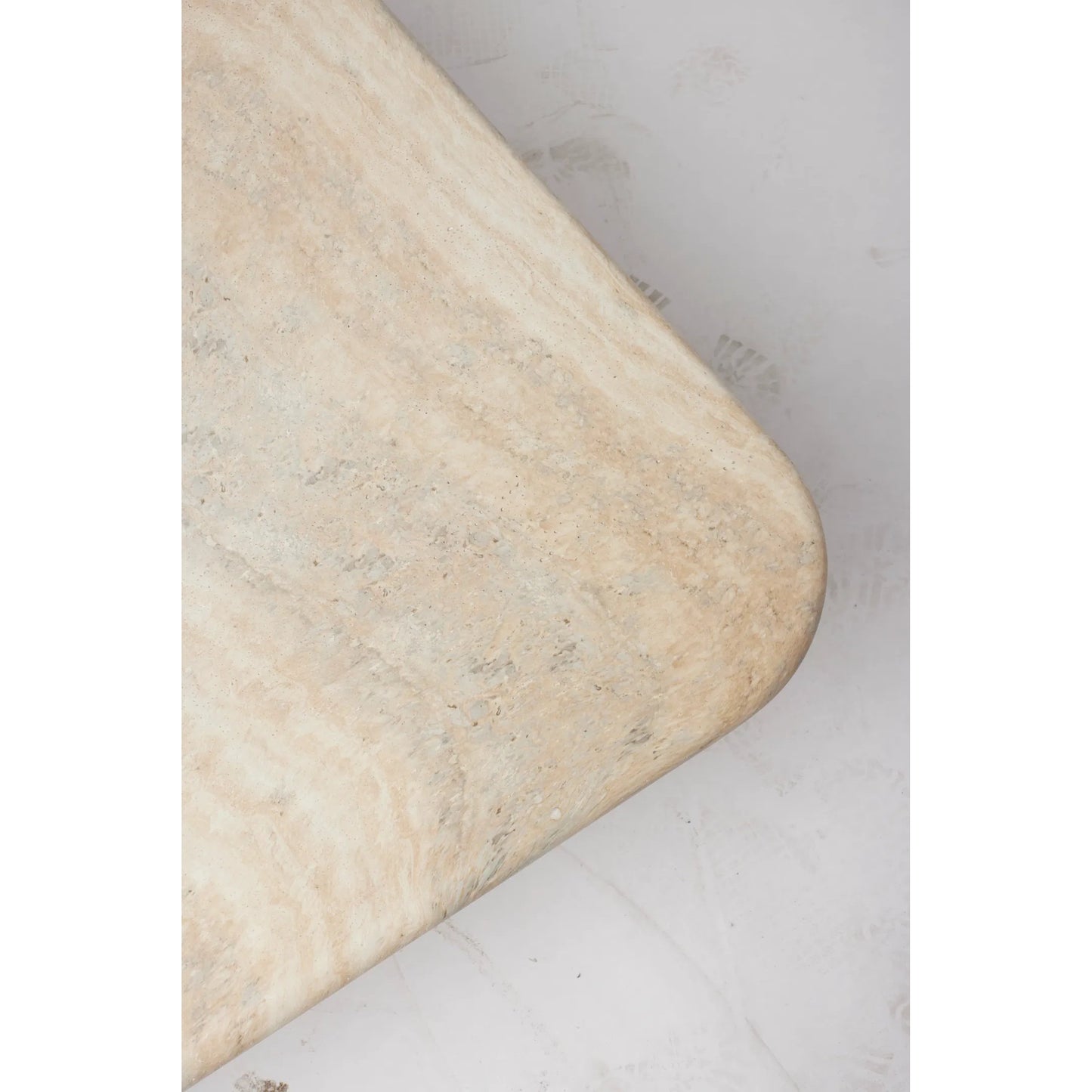 002 SI-2256499 | Unknown | L'Avenue Cocktail Table by Interlude Home in cream and cavern. Made from crafted marble concrete in a unique style.