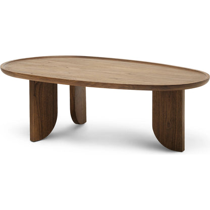 Ellison Cocktail Table by Interlude Home in brown and pecan. Made from mindi in a transitional style.