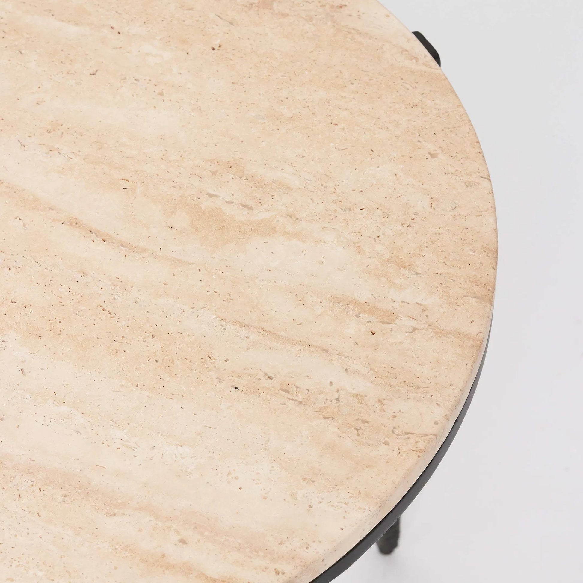 Como Side Table by Interlude Home. Made from iron, marble in a modern style.