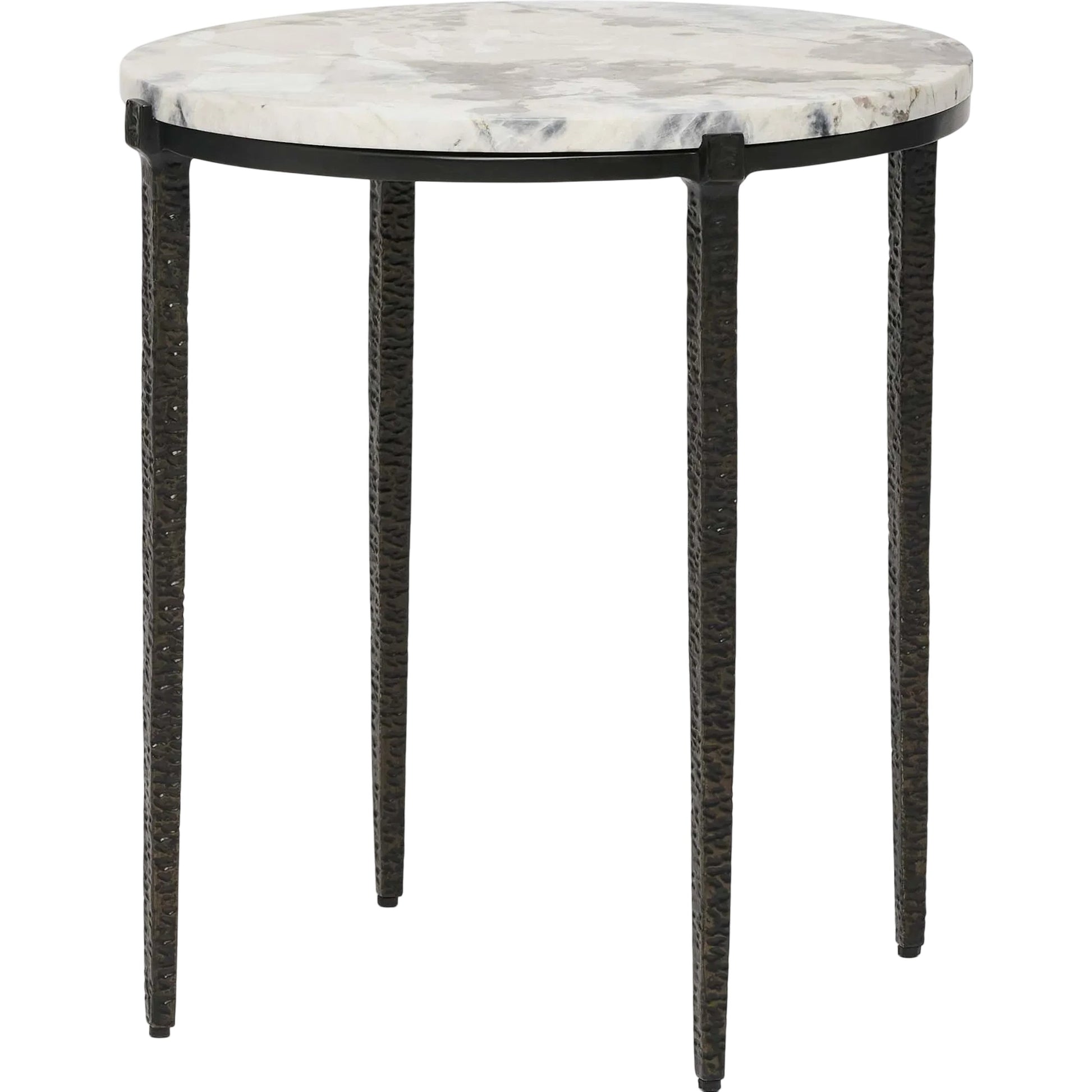 Como Side Table by Interlude Home. Made from iron, marble in a modern style.