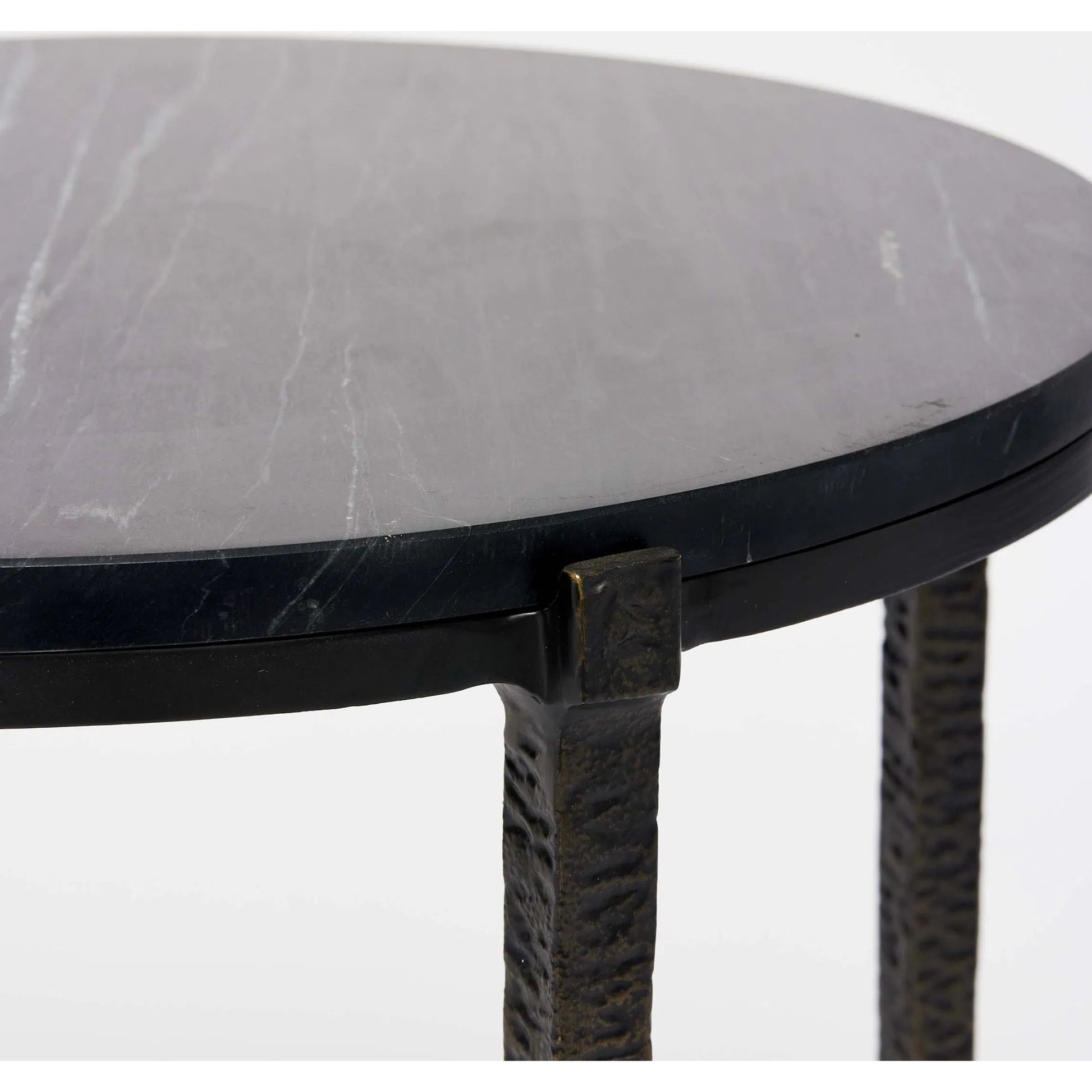 Como Side Table by Interlude Home. Made from iron, marble in a modern style.