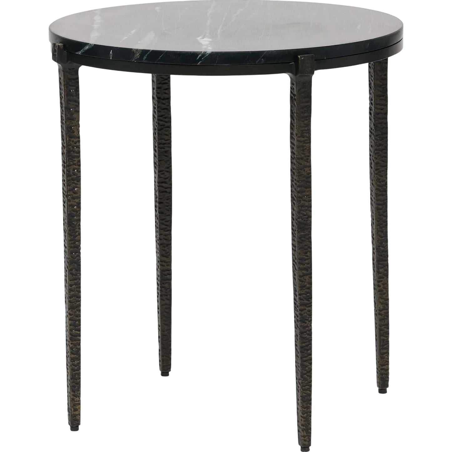 004 SI-2374530 | Primary Silo | Como Side Table by Interlude Home. Made from iron, marble in a modern style.
