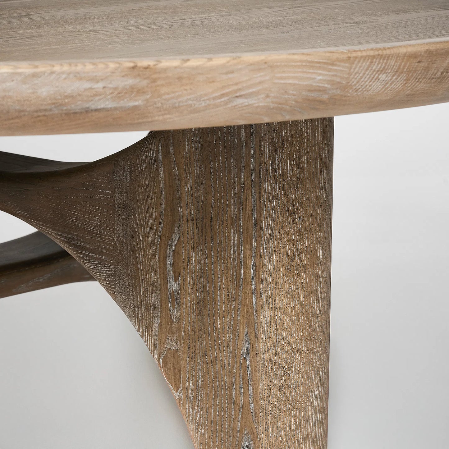 005 SI-2519556 | Closeup | Adel Cocktail Table by Interlude Home in autumn brown. Made from ash in a transitional style.