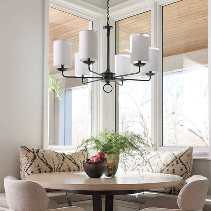 Ginevra Chandelier by Cyan Design. Made from iron in a transitional style.