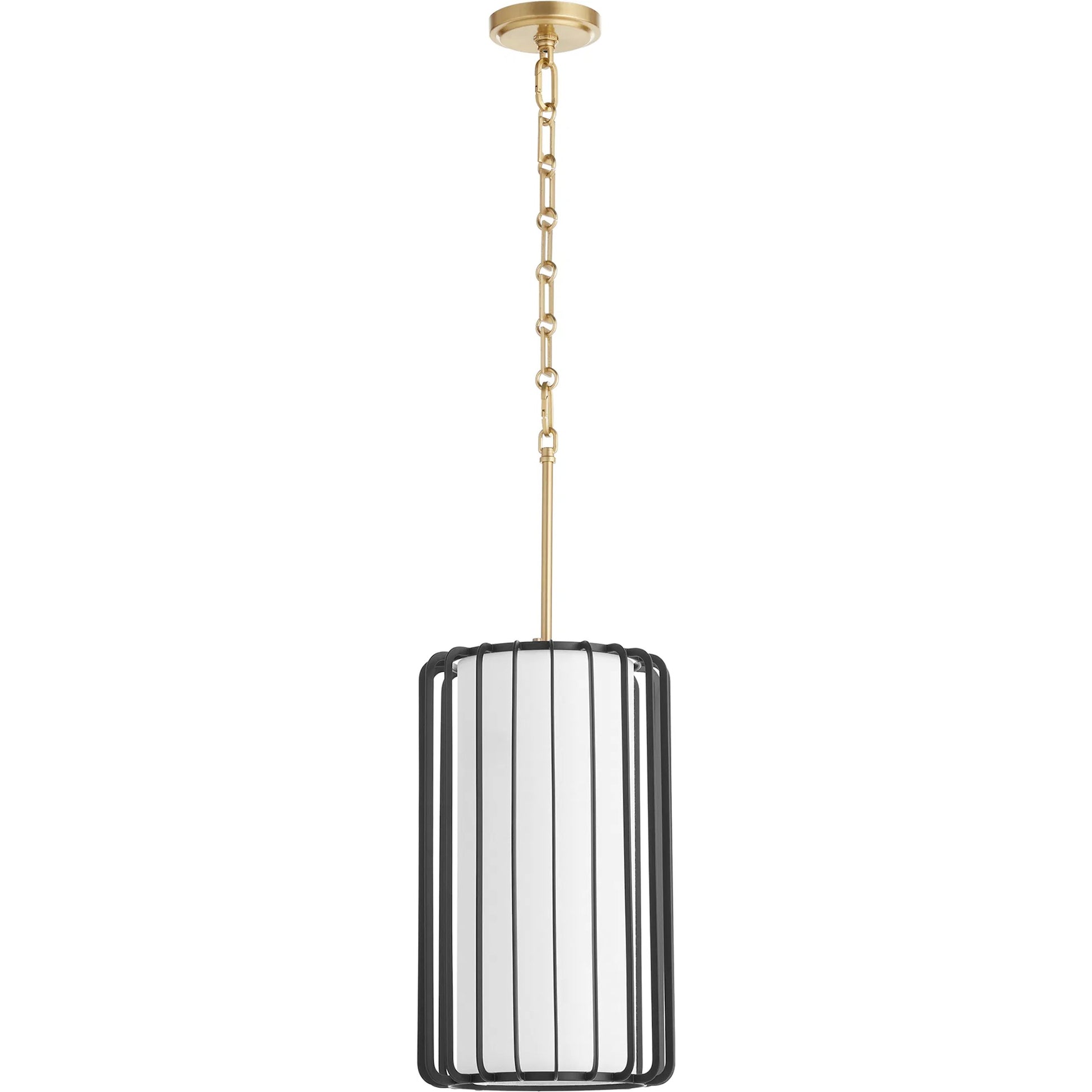 Tuxedo Pendant by Cyan Design in black. Made from iron in a modern style.