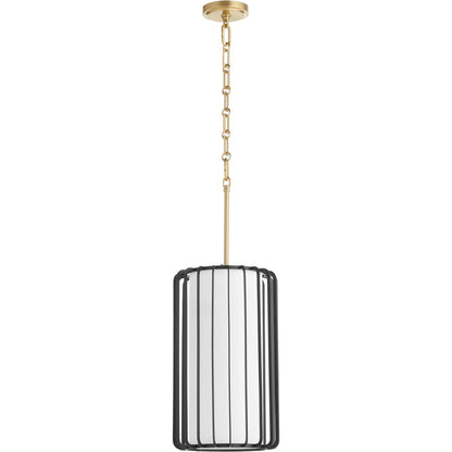 Tuxedo Pendant by Cyan Design in black. Made from iron in a modern style.