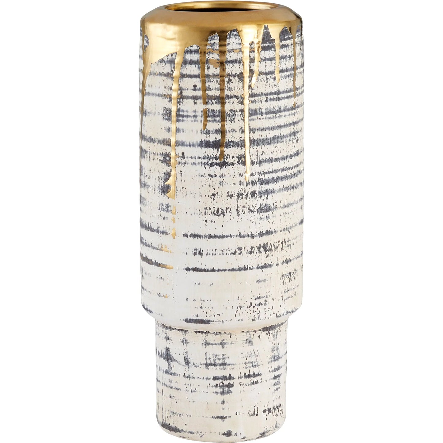 001 SI-2328527 | Primary Silo | Athenian Vase by Cyan Design in beige, black. Made from ceramic in a unique style.