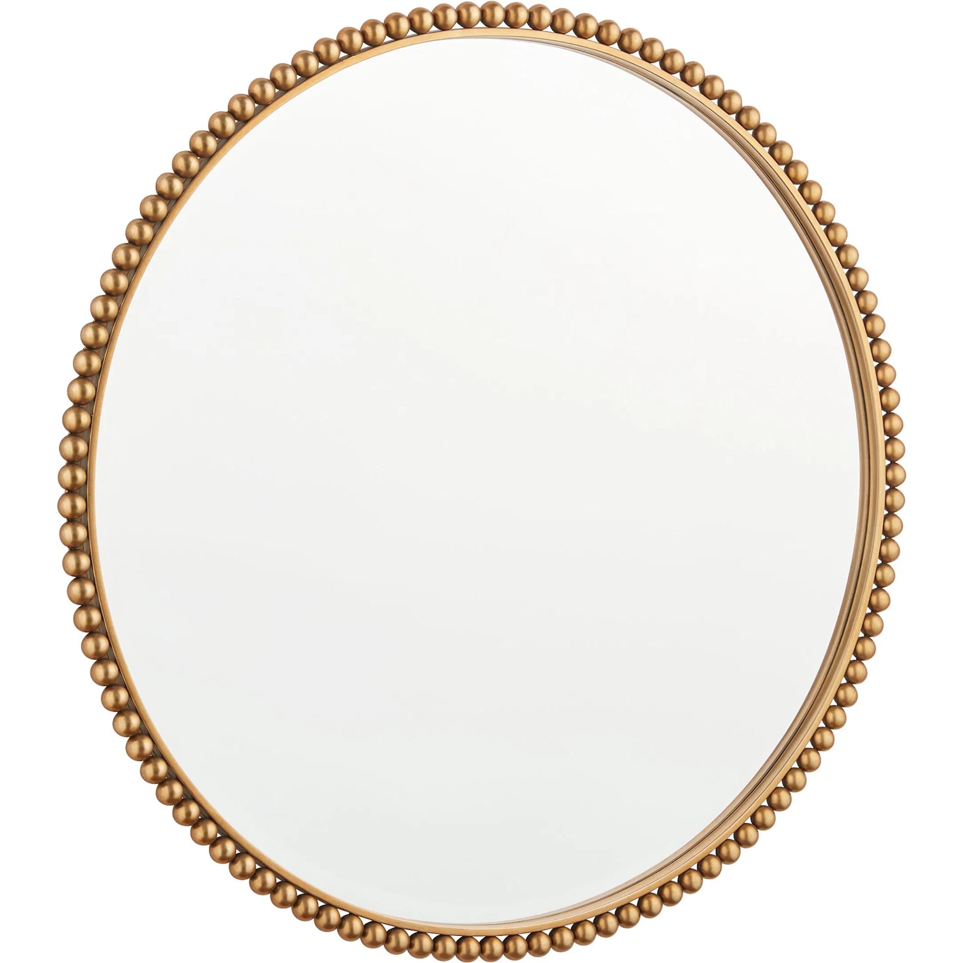 Hepburn Mirror by Cyan Design in gold. Made from metal, mirrored glass in a unique style.
