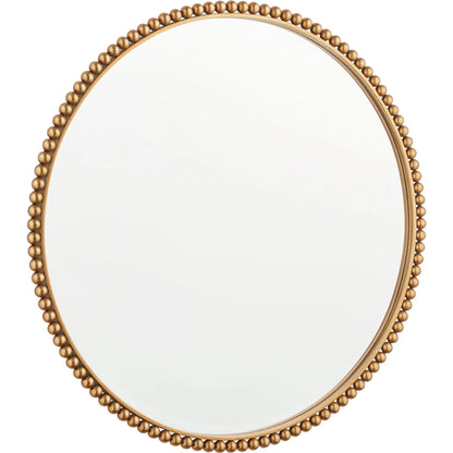 Hepburn Mirror by Cyan Design in gold. Made from metal, mirrored glass in a unique style.