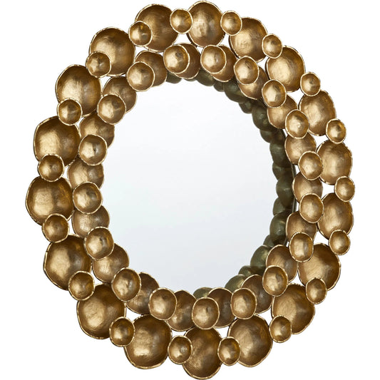 Gala Mirror by Cyan Design. Made from cast aluminum in a unique style.