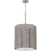 Brushed Grey Cane, Nickel