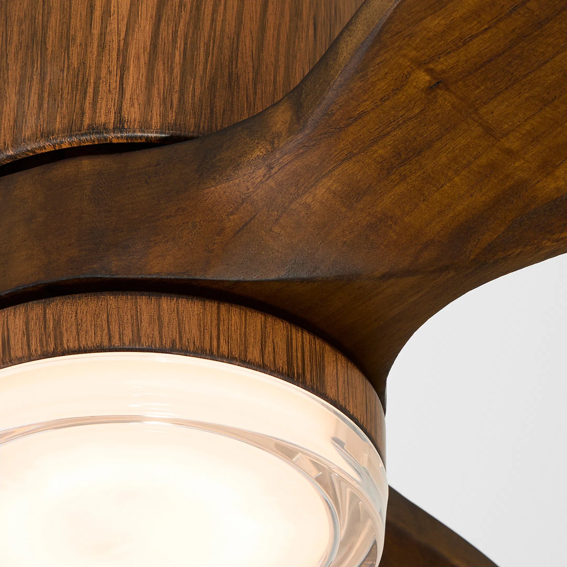 Mistral Ceiling Fan by Cyan Design in walnut. Made from steel, walnut blades in a transitional style.