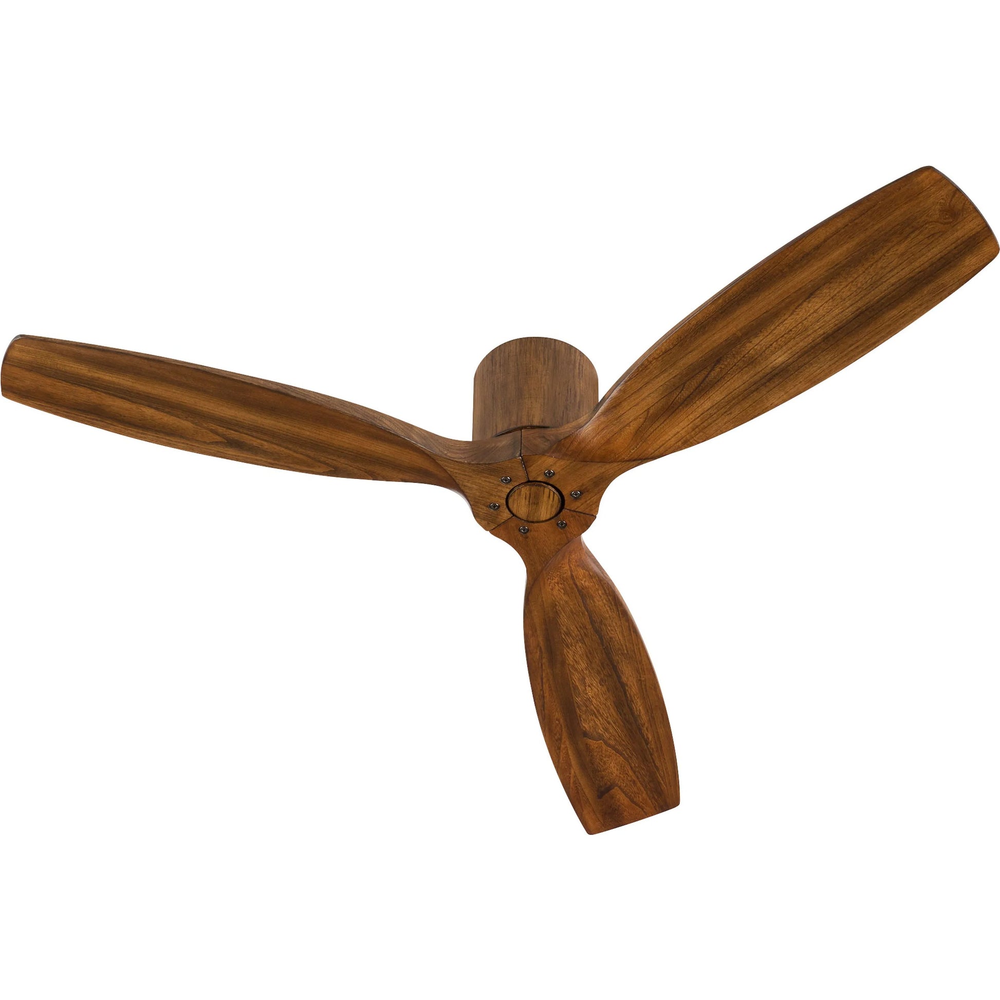 Mistral Ceiling Fan by Cyan Design in walnut. Made from steel, walnut blades in a transitional style.