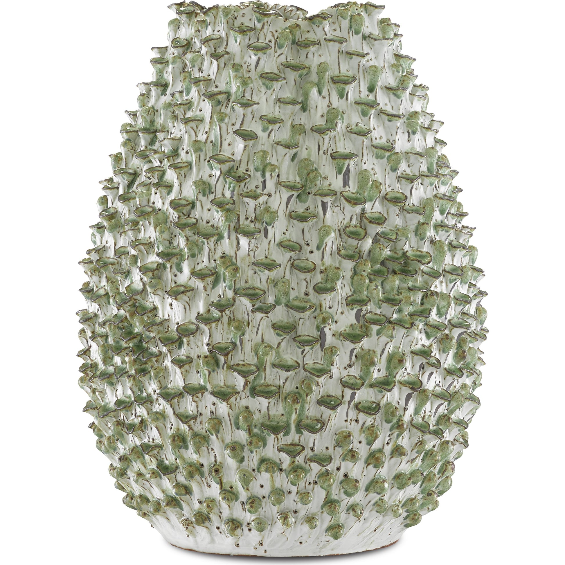 Milione Vase by Currey and Company. Made from ceramic in a coastal style.