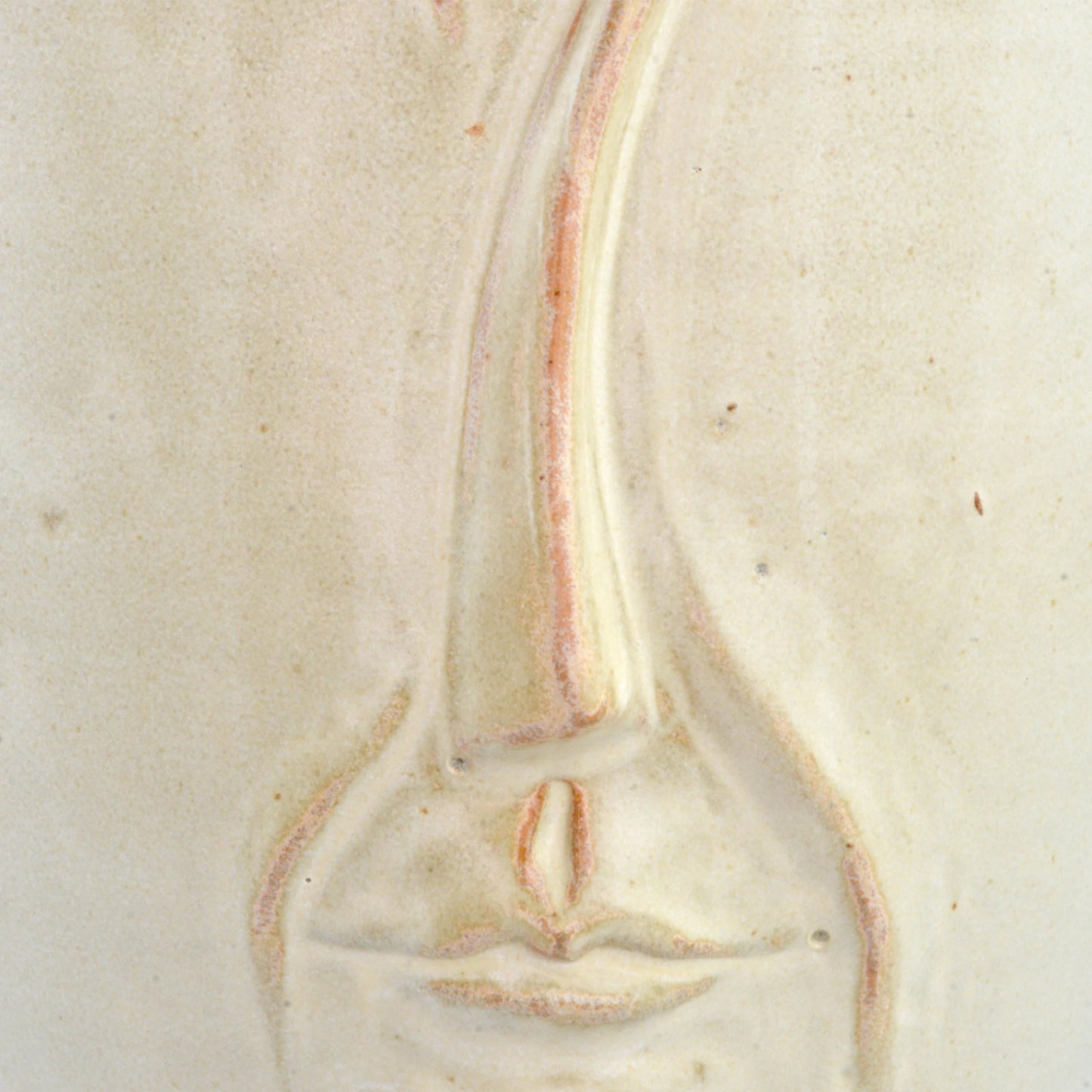 003 SI-1924120 | Closeup | Poet Vase by Currey and Company in milky white. Made from terracotta in a modern style.