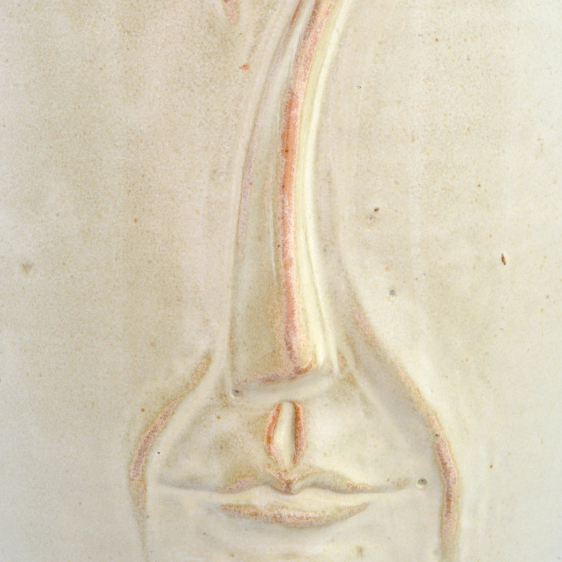 Poet Vase by Currey and Company in milky white. Made from terracotta in a modern style.