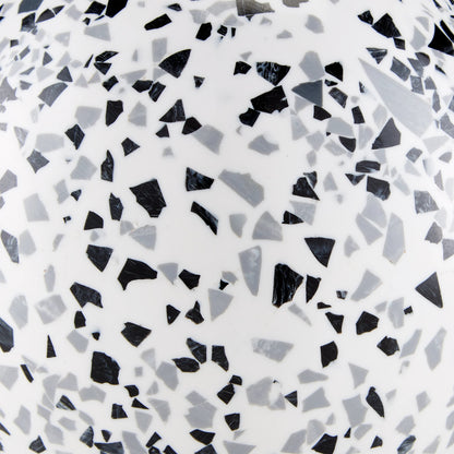 Ross Speckle Ball Set by Currey and Company in black, white, gray. Made from composite in a transitional style.