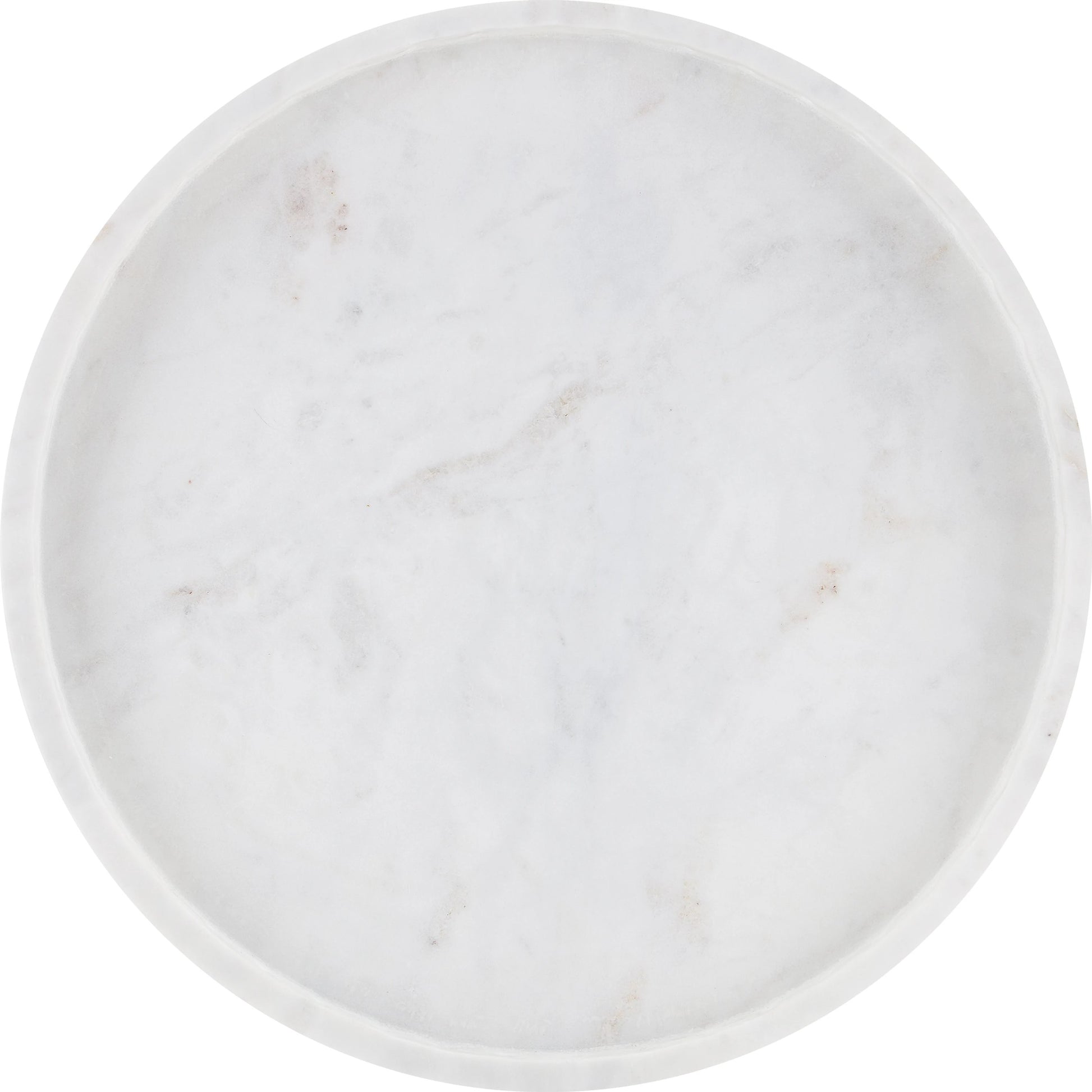 Freya Marble Tray by Currey and Company in white. Made from marble in a coastal style.