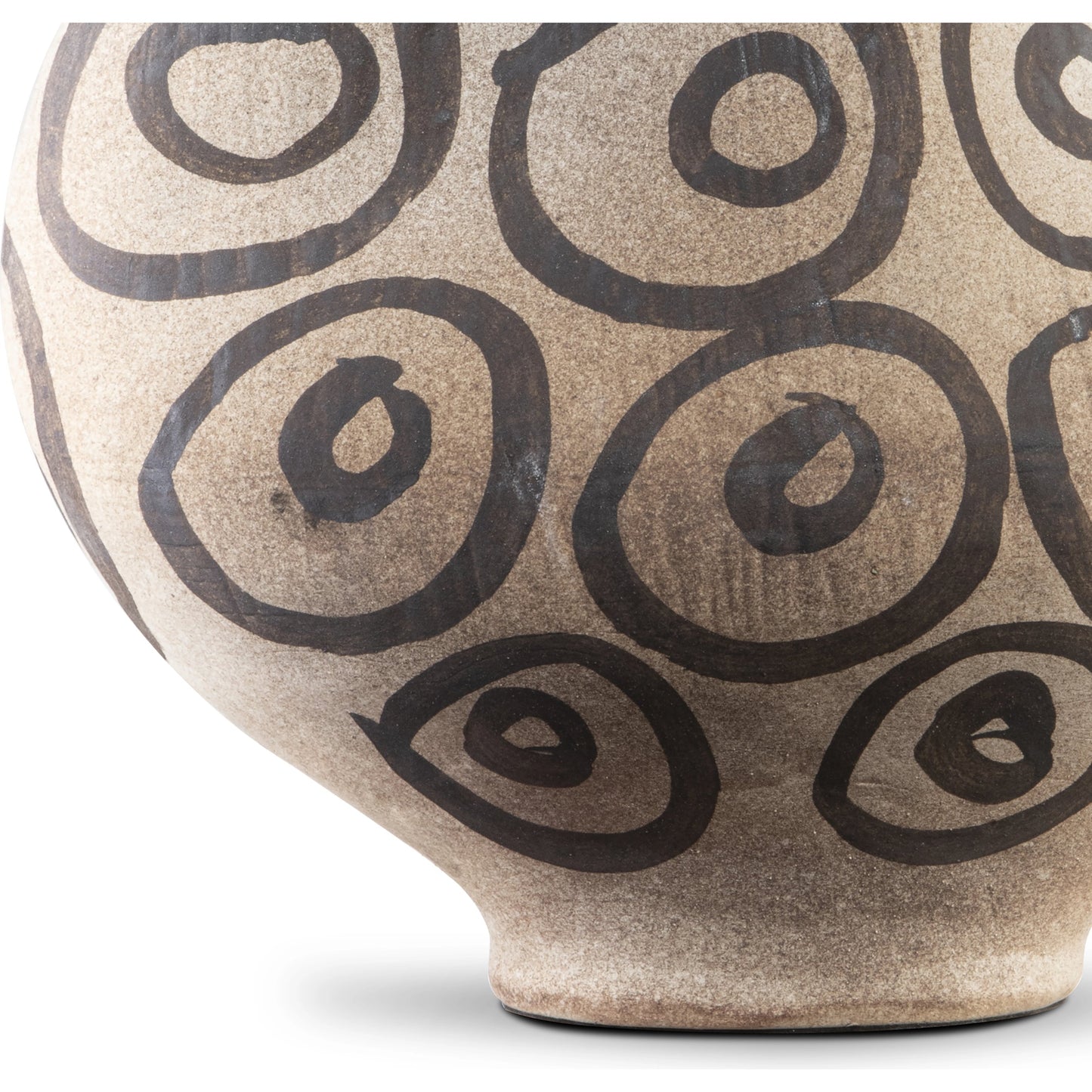 006 SI-2007765 | Additional Silo | Han Dynasty Bowl by Currey and Company in textured brown, light earth. Made from porcelain in a modern style.
