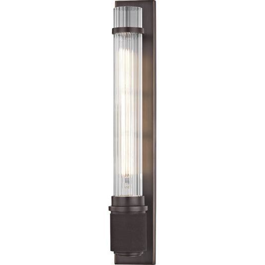 Shaw 1 Light Wall Sconce by Hudson Valley. Made from brass in a modern style.