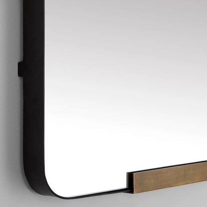 Speculo Mirror by Cyan Design. Made from iron, cast aluminum, mirrored glass in a transitional style.