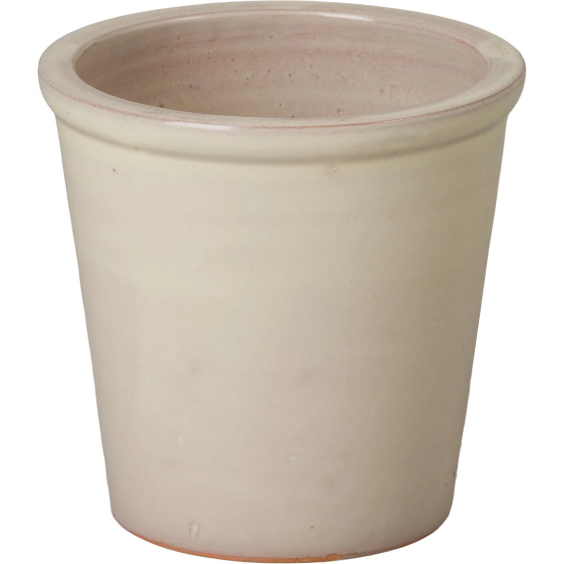 Pail Planter by Emissary in glossy glaze. Made from ceramic in a cottage & farmhouse style.