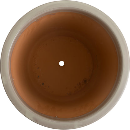 Pail Planter by Emissary in glossy glaze. Made from ceramic in a cottage & farmhouse style.