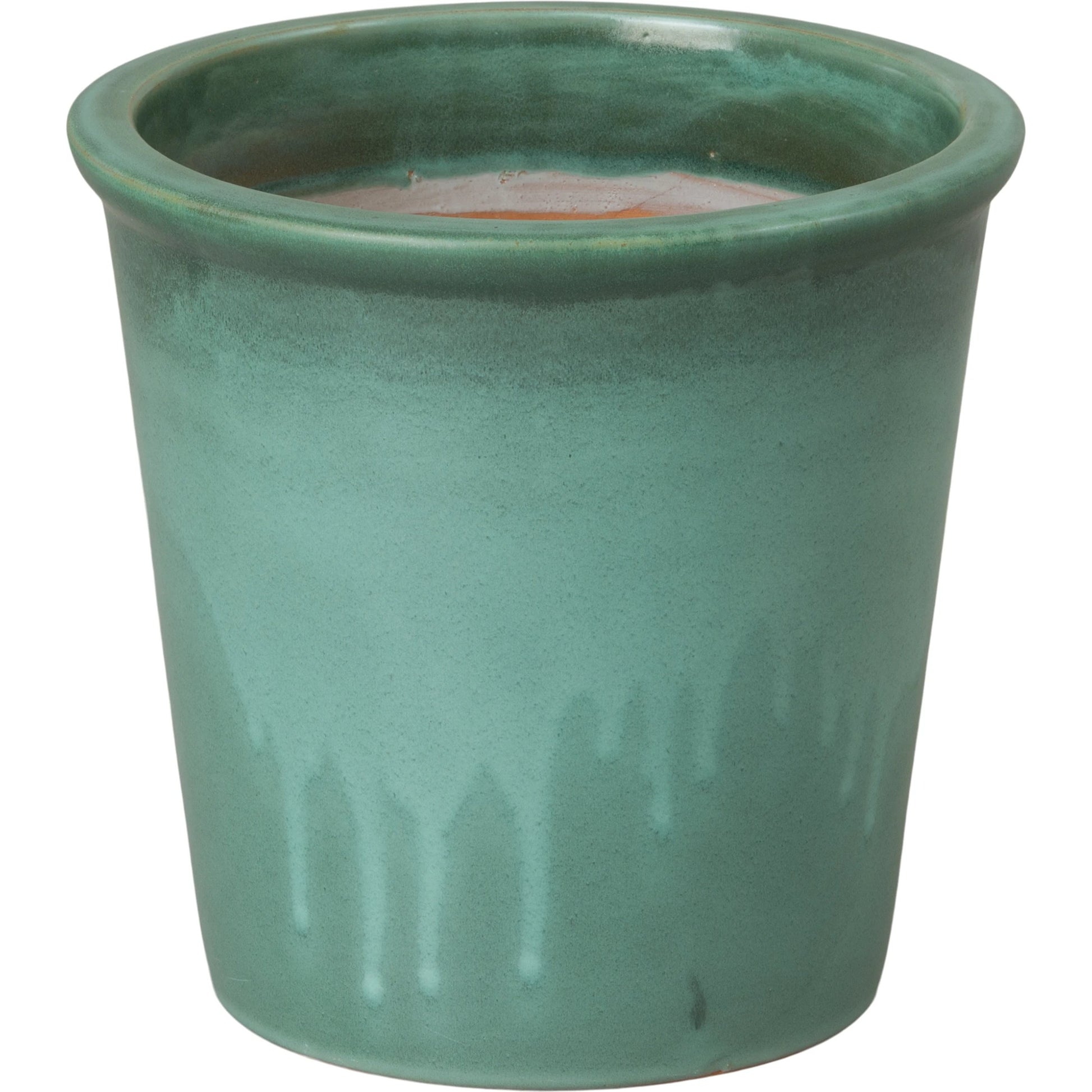 Pail Planter by Emissary in glossy glaze. Made from ceramic in a cottage & farmhouse style.
