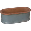 Soft Blue / D 24" / W 11" / H 9"