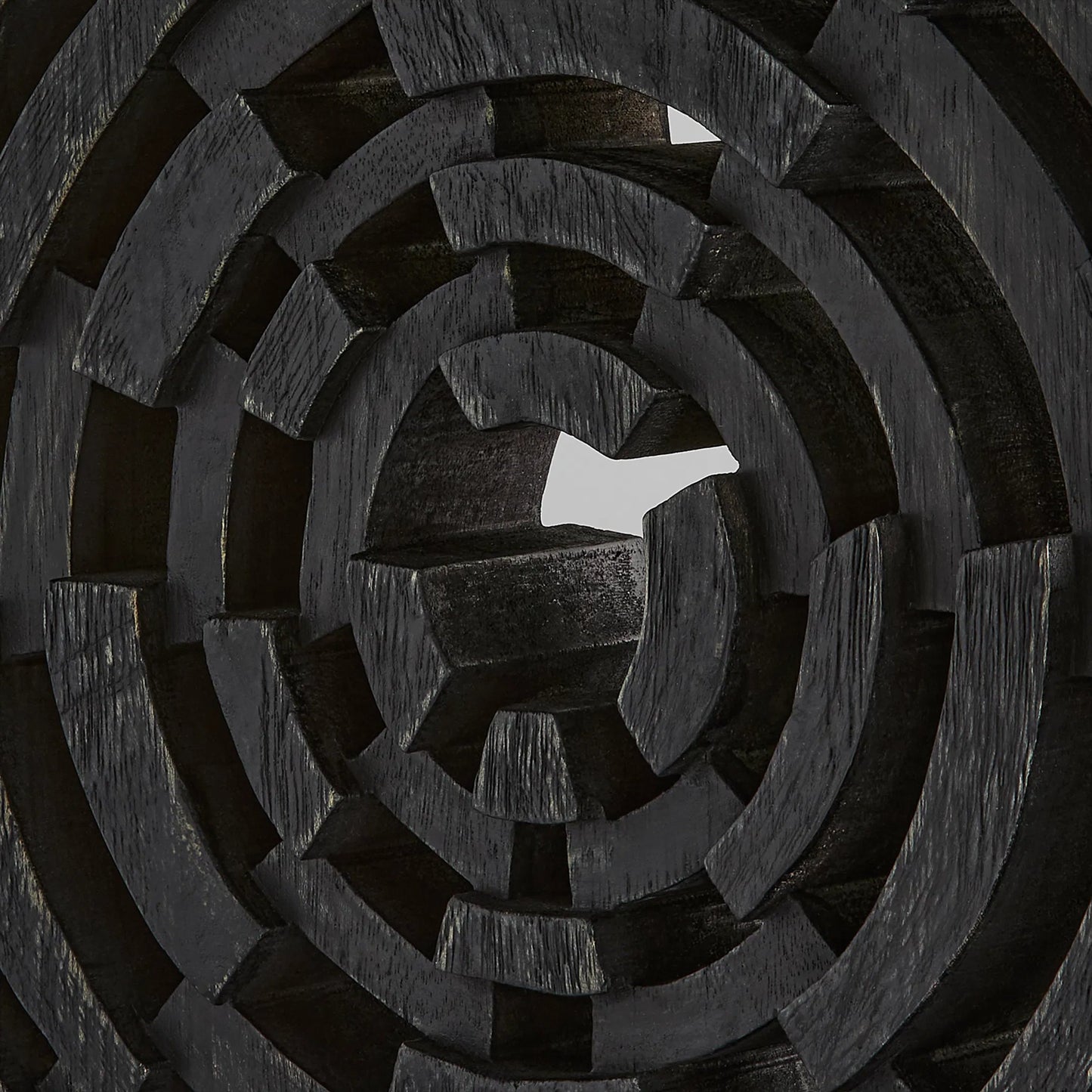 010 SI-2328829 | Closeup | Vortex Sculpture by Cyan Design in black walnut. Made from ardu wood in a rustic style.