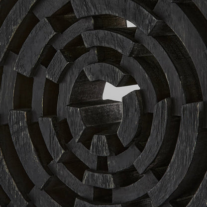 Vortex Sculpture by Cyan Design in black walnut. Made from ardu wood in a rustic style.