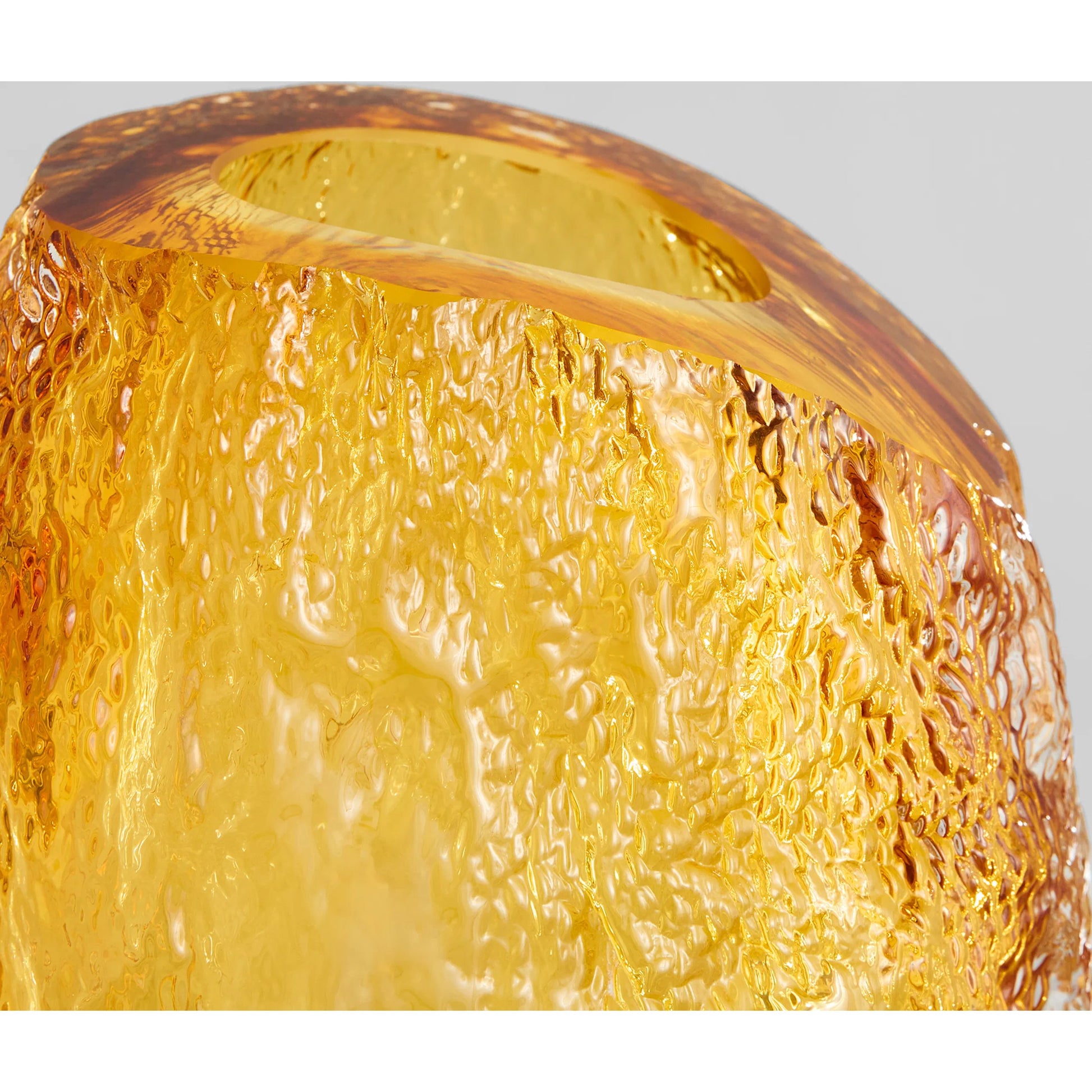 Baltic Vase by Cyan Design in amber, clear. Made from glass in a eclectic & global style.
