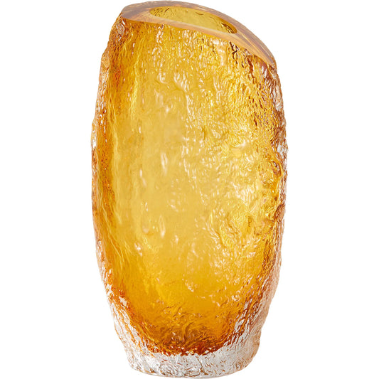 Baltic Vase by Cyan Design in amber, clear. Made from glass in a unique style.