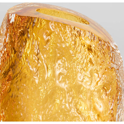 Baltic Vase by Cyan Design in amber, clear. Made from glass in a eclectic & global style.