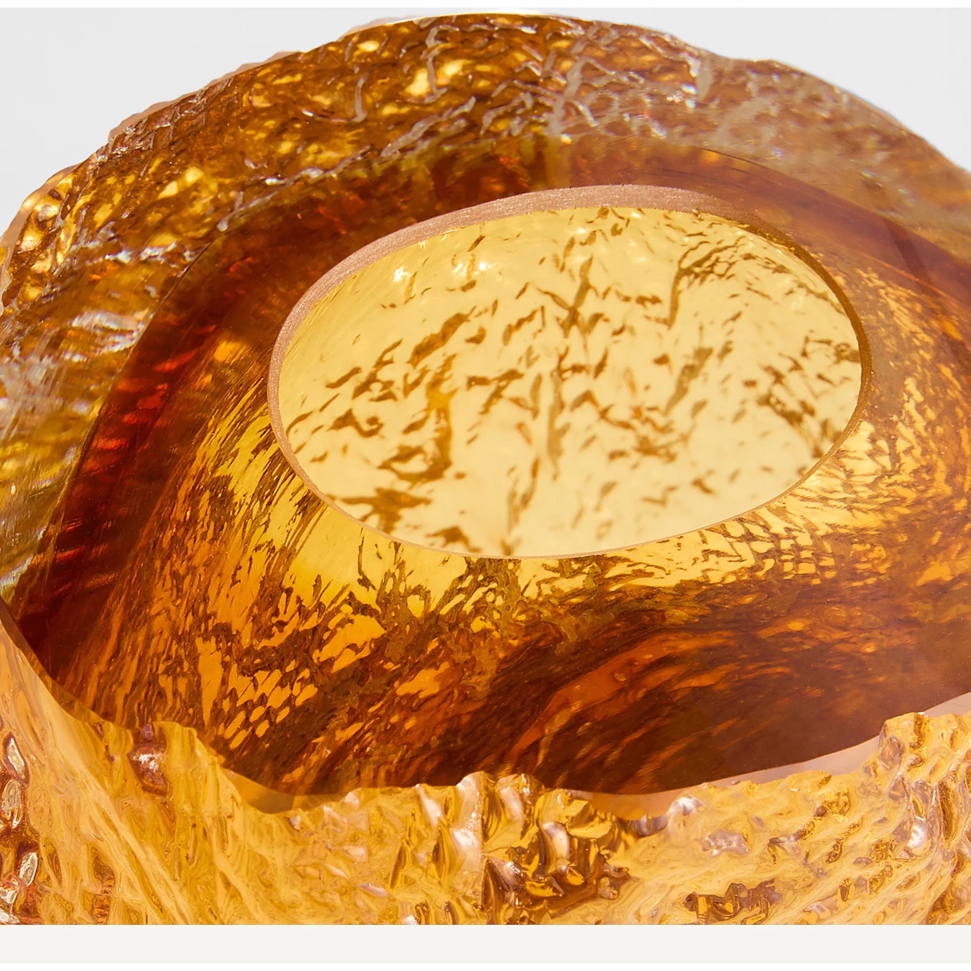 Baltic Vase by Cyan Design in amber, clear. Made from glass in a eclectic & global style.